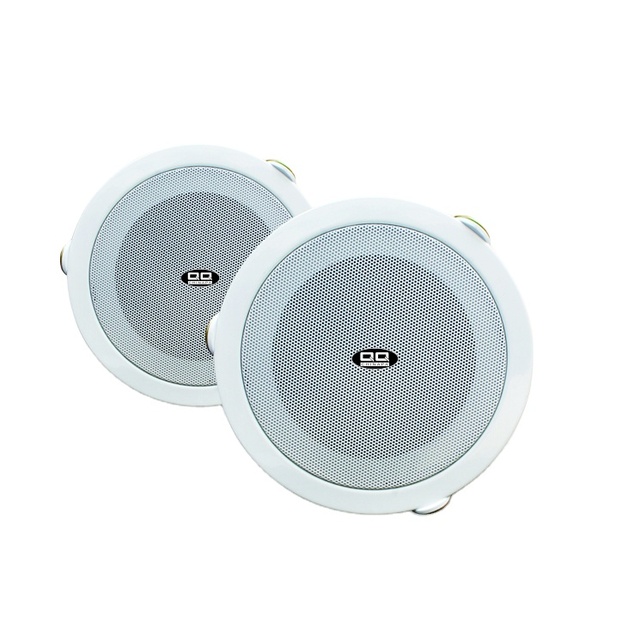 Available Remarkable Quality Loud Speaker Aluminum Basket Audio Speaker with Woofer White
