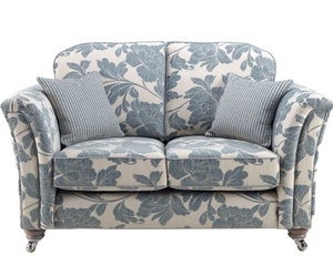 Juego de sofá Chesterfield de 2 plazas de madera maciza libre de impuestos, tela ignífuga, uso doméstico, Reino Unido, Irlanda, sala de estar disponible, centros comerciales - Product Image 1