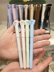 Bolígrafos de Gel Borrables con Diseño de Animales Verdes, para Material Escolar, Diseños de Unicornio, León, Mono, Jirafa y Dinosaurio, Venta al Por Mayor - Product Image 3