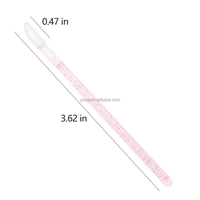 Kit de 200 brosses jetables pour extensions de cils, manche en plastique, poils en nylon, micro-brosses, brosses à sourcils, applicateurs de mascara