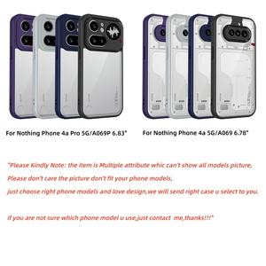 <span class=keywords><strong>Funda</strong></span> para <span class=keywords><strong>Nothing</strong></span> <span class=keywords><strong>Phone</strong></span> 4a Pro 5G / A069P / <span class=keywords><strong>Phone</strong></span> 4a, Ultra Delgada, Marco de TPU Suave, Parte Trasera Rígida de PC Transparente, Antigolpes, Coque, Fundas - Product Image 2