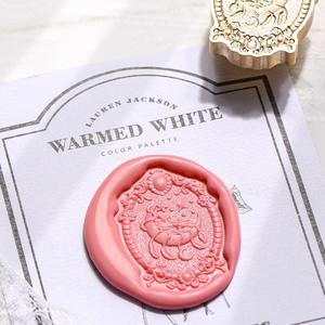 Sellos de cera Suidis, serie Curious, cabezales de sello estándar para decoración y diario. - Product Image 4