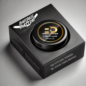 CPNP GPSR Reglas europeas Oem <span class=keywords><strong>Barber</strong></span> Hombres Fibra de aspecto natural Arcilla Cera Textura del cabello Arcilla Mate Personalizado para cabello rizado - Product Image 2