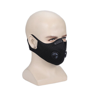 Masker Setengah Wajah Anti Debu untuk Bersepeda dan Ski di Luar Ruangan, Bahan Neoprene dengan Jaring Karbon Aktif, Pelindung Sinar Matahari untuk Olahraga - Product Image 3