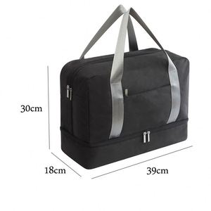 Sac de voyage pliable grande capacité pour le week-end, sac de sport imperméable en nylon pour hommes, sac de gym - Product Image 2