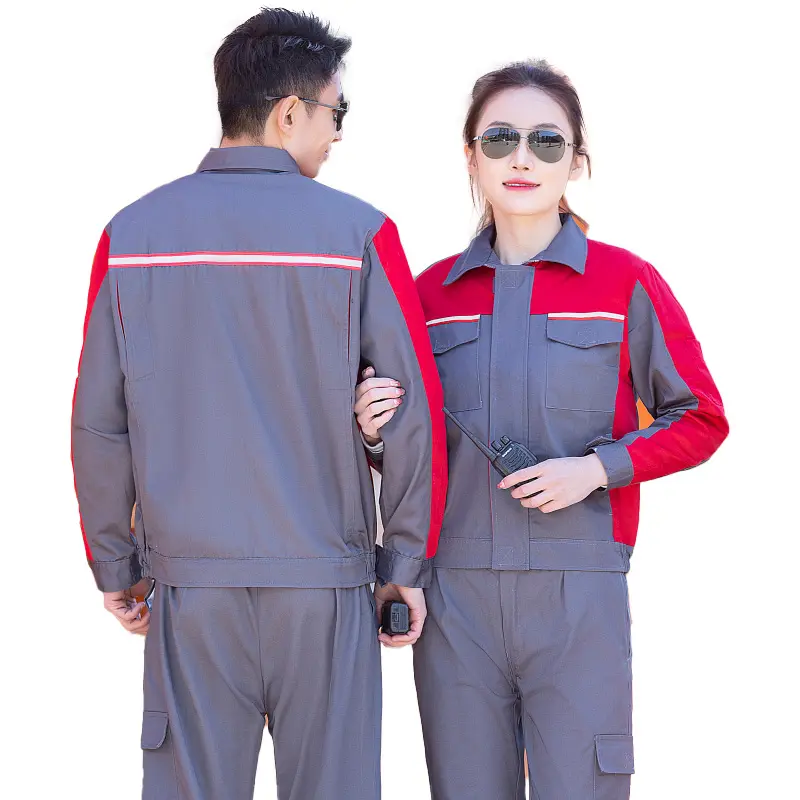 Customization Color Factory Outlet Safety Overalls Clothes Workwear Uniform For Industry