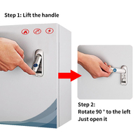 Boîtier de distribution d'énergie extérieur double couche 380V avec coupure d'alimentation à une touche pour installation éclairage jour/nuit
