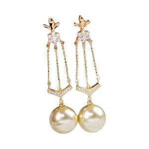 22434DIY Accessoires en perles Argent 925 Boucles d'oreilles pendantes avec perles rondes de 9-13 mm Plateau vide Bijoux en argent tendance - Product Image 5