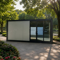 JHHY Maisons Modulaires Mobiles Préfabriquées en Chine, Conception Prête à l'emploi, Portables, en Kit, Prix Compétitifs, pour Logement de Luxe et Bureau Moderne