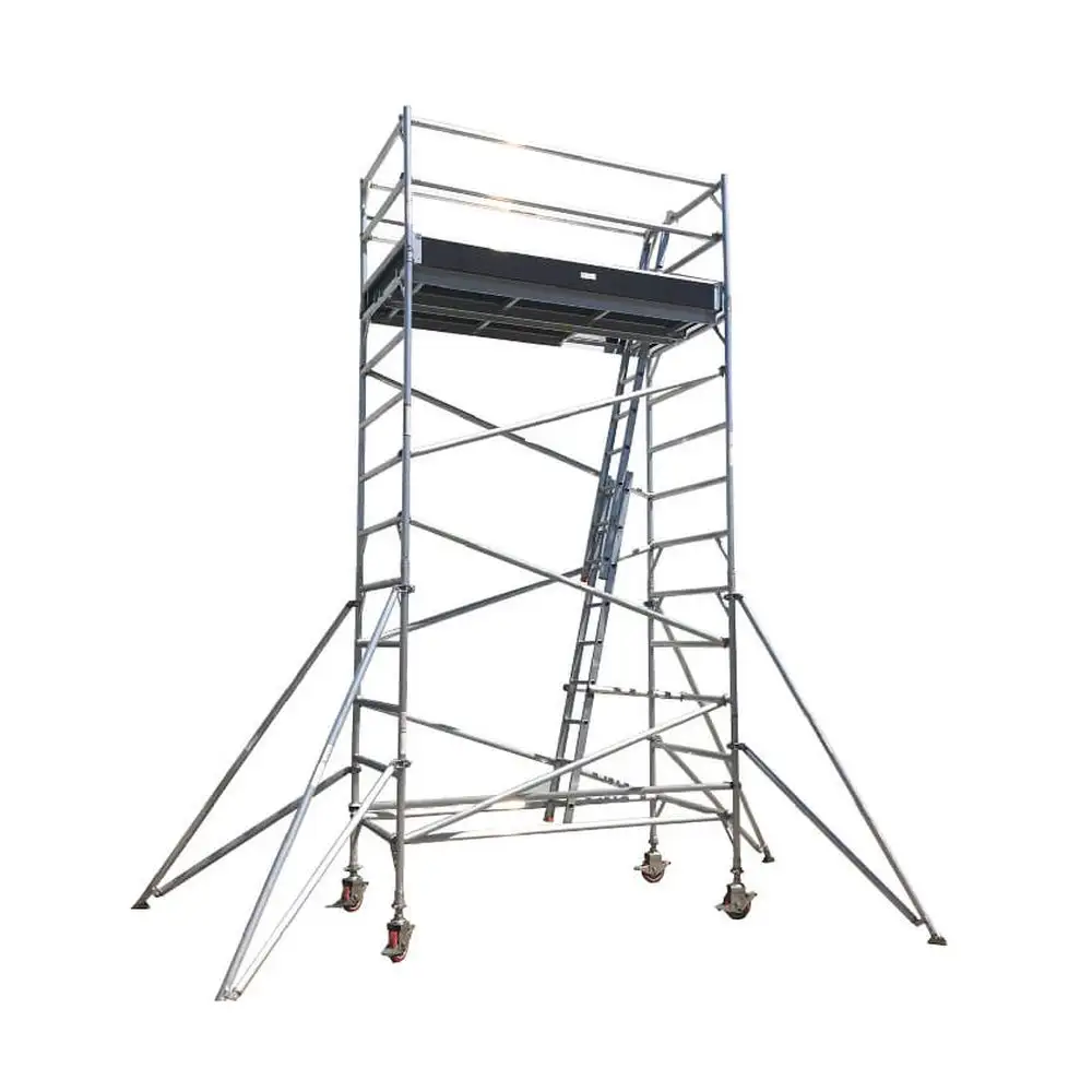 Ovale Aluminium Klimladder