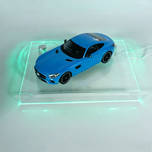 Base lumineuse LED en acrylique alimentée par USB personnalisable pour vitrine de voitures miniatures de collection - Product Image 1