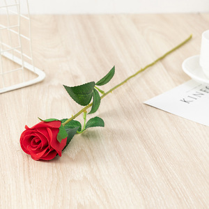 الأكثر مبيعًا ساق واحد أو زهرة اصطناعية لحفلات الزفاف زهور وأكواب زينة - Product Image 2