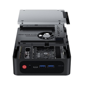 Mini PC AMD Ryzen <span class=keywords><strong>5</strong></span> R5-6600H, DDR5 MAX 16 Go de RAM, 500 Go SSD SATA HDD, HD DP Type-C, trois écrans, WiFi6E/BT <span class=keywords><strong>5</strong></span>.2, Win 11 - Product Image 2