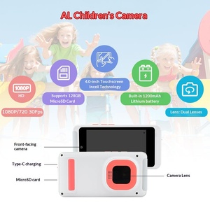 Nuova Fotocamera AI Transfrontaliera per Scattare <span class=keywords><strong>Foto</strong></span>, Riconoscere Oggetti, Selfie HD, Fotocamera Digitale per Studenti, Feste e Bambini - Product Image 4