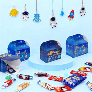 Boîte à cadeaux pour fête à thème <span class=keywords><strong>pizza</strong></span>, boîtes à friandises à thème <span class=keywords><strong>pizza</strong></span> pour enfants, garçons, filles, anniversaire à thème <span class=keywords><strong>pizza</strong></span>, décoration de fête de naissance, fournitures - Product Image 4
