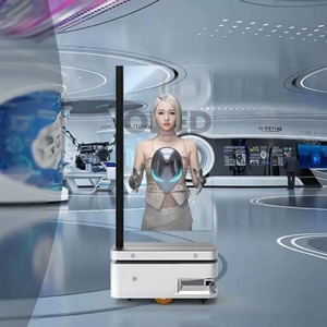 Écran interactif transparent AI de 55 pouces, affichage OLED transparent, signalisation numérique robotisée, 1920*1080, haute transparence - Product Image 5