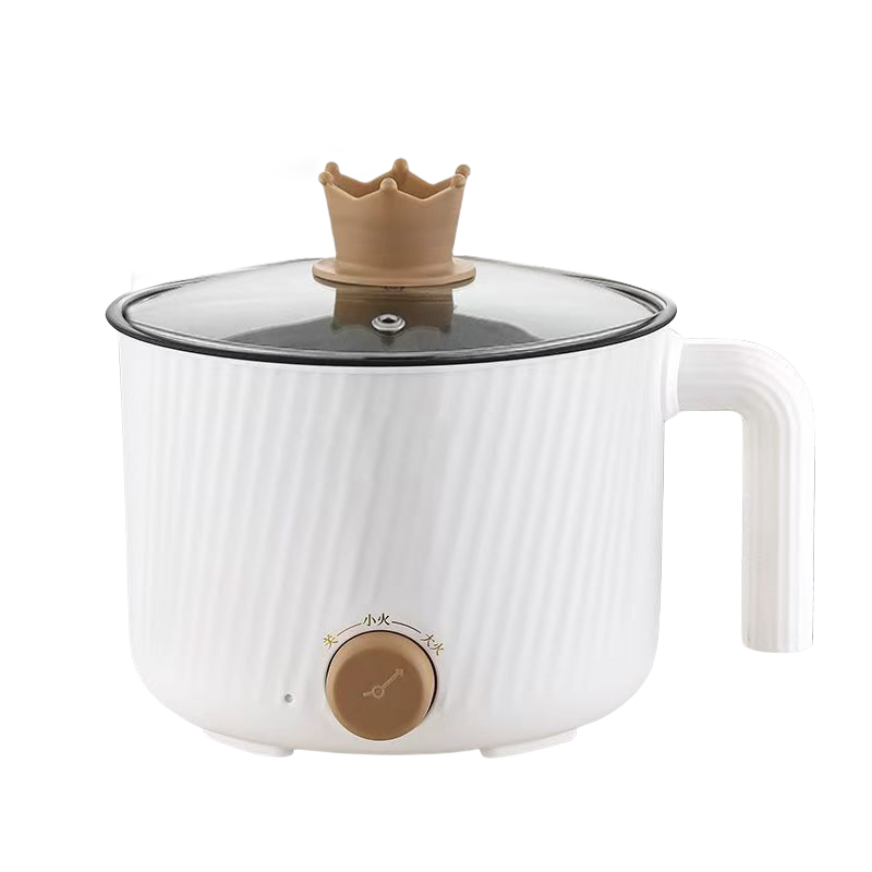 White-Single-pot(Non-stick/Stainless steel  inner pot)