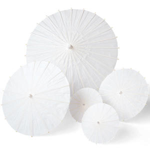 Ombrello Parasole Bianco per Matrimonio Janelove, Vendita all'Ingrosso, Decorazioni Nuziali con Logo Personalizzato - Product Image 3