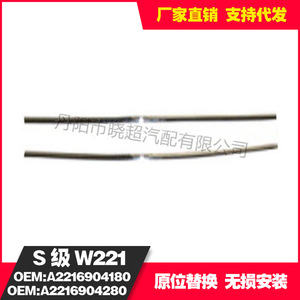 Mercedes-Benz S-Class W221 Front Door Trim 2216904180 2216904280 Left Right Screwed Installation - Product Image 2