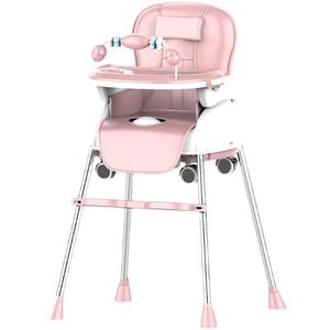 Chaise haute pour bébé, multifonctionnelle, siège <span class=keywords><strong>rehausseur</strong></span> de voyage pour bébé, chaise haute portable pour l'alimentation des bébés, réglable - Product Image 2