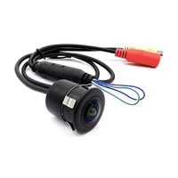 Caméra de recul universelle 18,5 mm perforée à trois interrupteurs HD CCD pour toutes les voitures