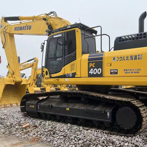 Excavadora Hidráulica Komatsu PC400 Usada Original de Japón, Máquina Minera de 40 Toneladas con Pocas Horas de Uso - Product Image 1