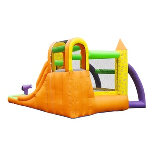Gran Venta de <span class=keywords><strong>castillo</strong></span> inflable para exteriores/interiores para niños tobogán de múltiples funciones que proporciona agua horas Casa de rebote trampolín - Product Image 6