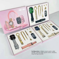 Ensemble cadeau pour fille A58 Plus, montre intelligente, montre connectée 2025, montres intelligentes pour femmes, montre intelligente de luxe pour femmes