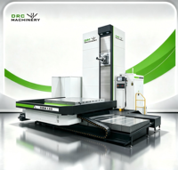 Centre d'usinage horizontal CNC 4 axes DBM130, robuste, broche de 130 mm, haute sécurité