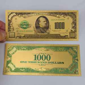 Mỹ 1928 năm phát hành cũ Mỹ đô la tiền giấy mạ vàng Tiền giấy cho bộ sưu tập lưu niệm - Product Image 6