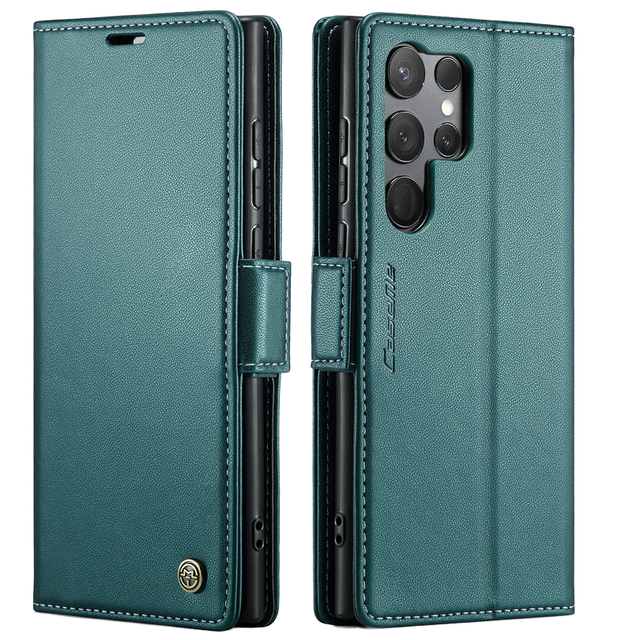 CaseMe Popular RFID Blocking Wallet Leather Kickstand Flip Fold Case for Google Pixel 9A New Book Cover Mobile Phone Bag