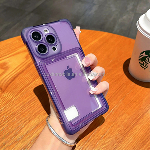 Fundas de teléfono móvil Tpu, funda trasera a prueba de golpes, funda tipo billetera, tarjeta trasera para iPhone 15 <span class=keywords><strong>pro</strong></span> Max para Spark <span class=keywords><strong>go</strong></span> 2024 para Sam S24 ultra - Product Image 5
