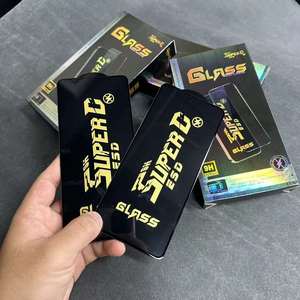 ฟิล์มป้องกันหน้าจอกระจกเทมเปอร์9H <span class=keywords><strong>Super</strong></span> <span class=keywords><strong>D</strong></span> Glass ESD สำหรับ iPhone 17 16 Pro 15 PRO MAX ฟิล์มป้องกันโทรศัพท์มือถือสำหรับ Samsung - Product Image 2