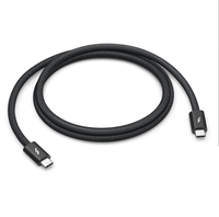 Kabel USB4 TB 4 40Gbps Transmisi Data Kecepatan Tinggi 240W 8K60Hz 1m 2m Kabel Data Tipe-C Berlapis TB 4 untuk Laptop/PC