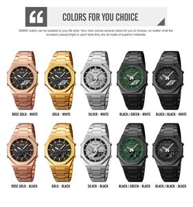 Montre de sport d'extérieur SKMEI 1816 pour homme, montre numérique multicolores, étanche - Product Image 2