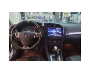 Reproductor de DVD para coche, radio Estéreo Multimedia de 9 pulgadas con <span class=keywords><strong>Android</strong></span>, navegación GPS para Saab con BT, precio de fábrica - Product Image 1