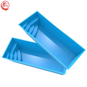 Tùy chỉnh sợi thủy tinh bơi hồ bơi trên không giải trí bên ngoài sợi thủy tinh ingroung hồ bơi inground hồ bơi - Product Image 1