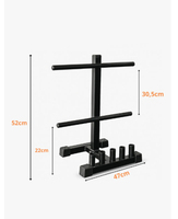 Support de rangement pour haltères et barres de musculation, pour usage domestique et commercial, accessoire d'équipement de fitness