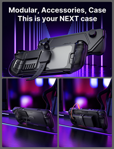 JSAUX <strong>Steam</strong> <strong>Deck</strong> Mod <strong>Case</strong> Cover Basic Set Accessories with Stand for <strong>Steam</strong> <strong>Deck</strong> - Product Image 5