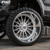 Jantes forgées pour camion FGD 30x16 28x16 26x16 26x14 24x14 24x12 22x12 6x139.7 6x135 8x170 8x180 8x6.5 pour RAM F150 F250 F350 Chevy GMC