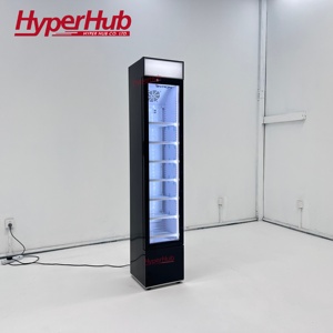 Vitrine réfrigérée verticale mince pour boissons, avec porte vitrée, pour magasin de détail - Offre Spéciale - Product Image 1