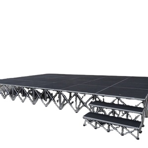 Estructura de escenario de aluminio Monitor Altavoz Etapa activa para Iglesia - Product Image 3