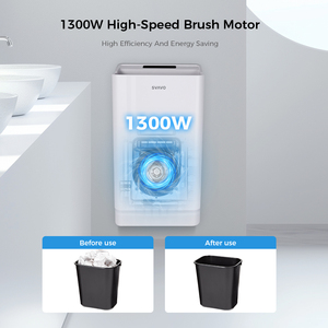 Moteur de brosse à grande vitesse mural commercial 10S Séchage rapide Double capteur latéral Sèche-mains électrique à jet automatique - Product Image 3