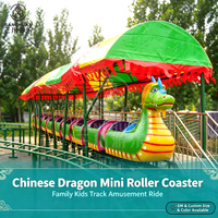 Manège Mini Montagnes Russes Dragon Personnalisable pour Enfants, Idéal pour Sites Touristiques et Parcs d'Attractions - Vente en Gros à Prix Abordable