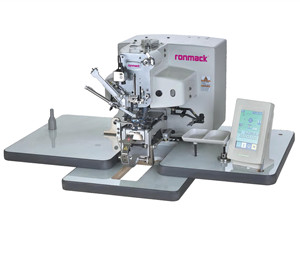 Machine à coudre à chaîne simple haute vitesse RONMACK RM-8289 pour l'enfilage de boutons métalliques pour l'industrie du vêtement - Product Image 1