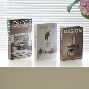 Stile nordico moderno simulato libro falso inglese semplice <span class=keywords><strong>Hotel</strong></span> decorazioni morbide ornamenti oggetti di scena arredi creativi - Product Image 2