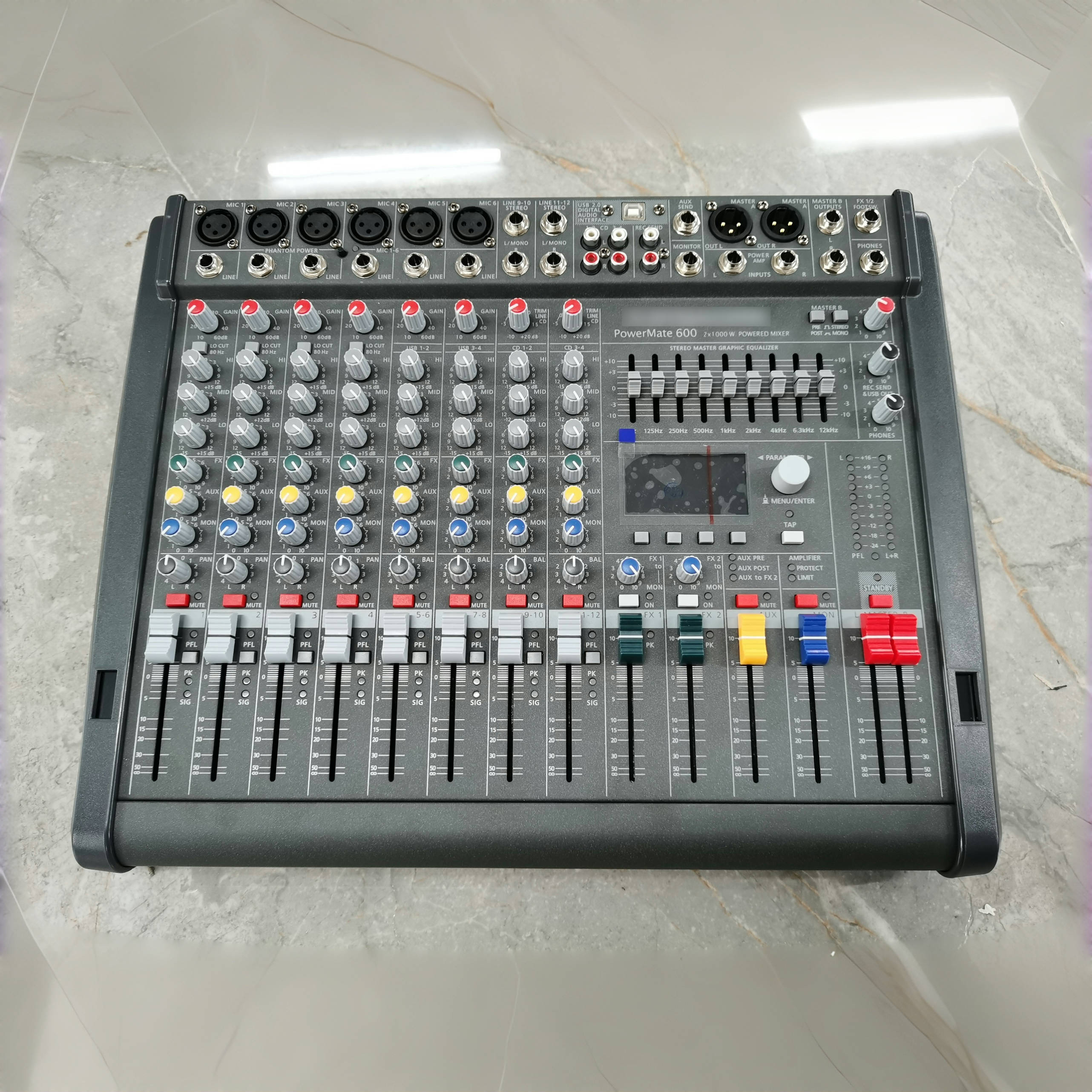 Dynacord Powermate 600 3 Mixer - 6-Channel Professional Mix