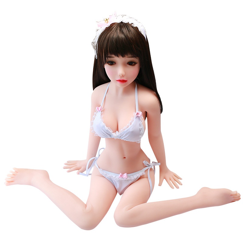 Cross-border Solid Silicone Male Doll with Head Realistic Insertable Full-Body Non-Inflatable Light Skin Male Masturbator