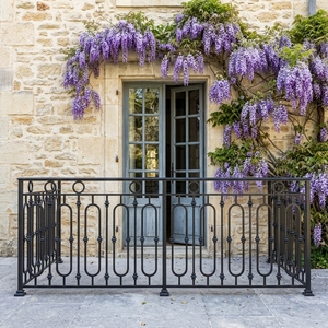 <span class=keywords><strong>Ringhiere</strong></span> per Scale e Balconi in Ferro Battuto Stile Mediterraneo Rustico Naturale per Interni, Nuovo Design, Bestseller in California - Product Image 3