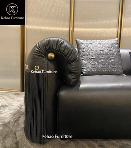 Canapé de salon moderne confortable <span class=keywords><strong>Marenco</strong></span>, canapés italiens de luxe en tissu microfibre, canapé sectionnel modulaire en velours - Product Image 6